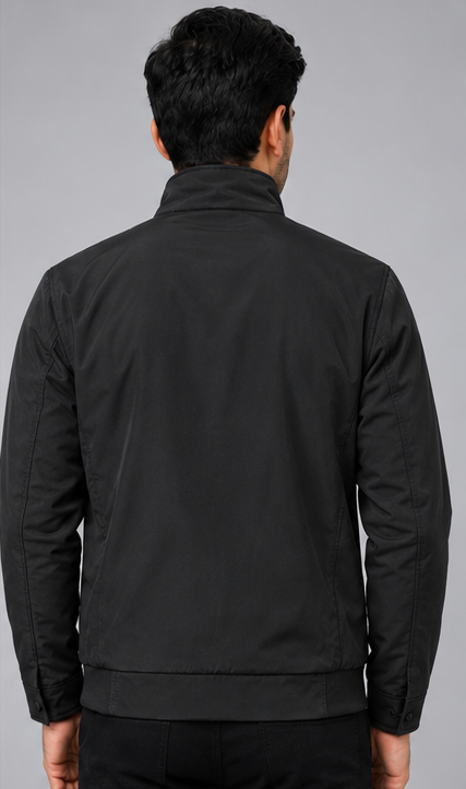 Black light-weight jacket